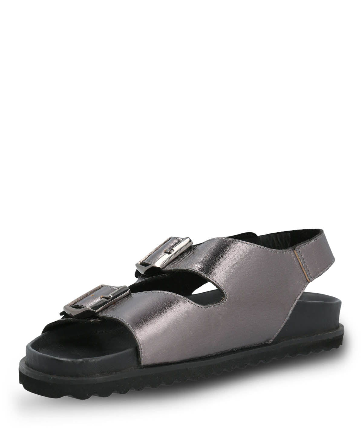 Sandalia Leather Mujer Bandol Metalizada Hush Puppies | Hush Puppies