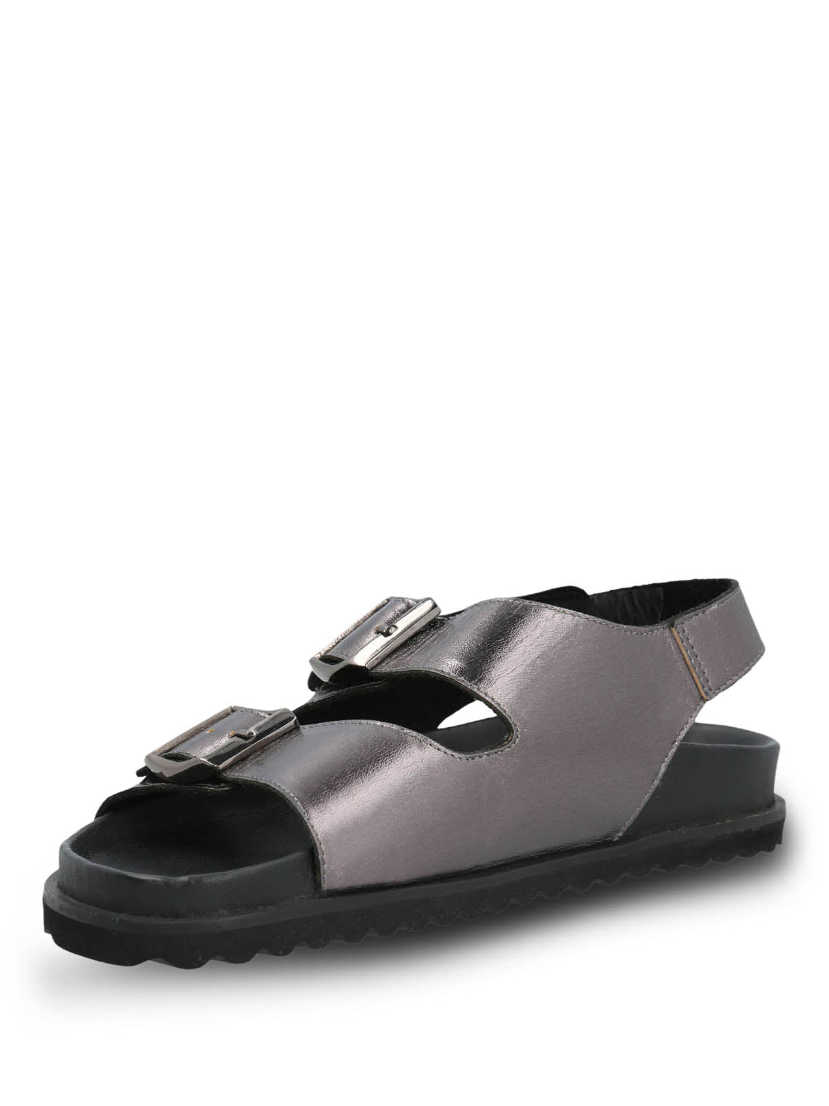 Sandalia Leather Mujer Bandol Metalizada Hush Puppies | Hush Puppies