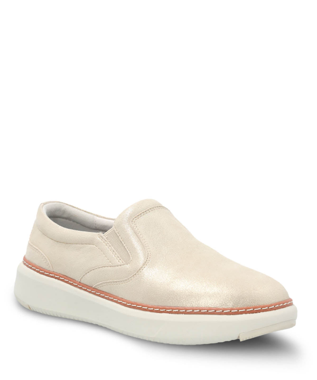 Slip On Mujer Cuero Lite G Metalizado Hush Puppies