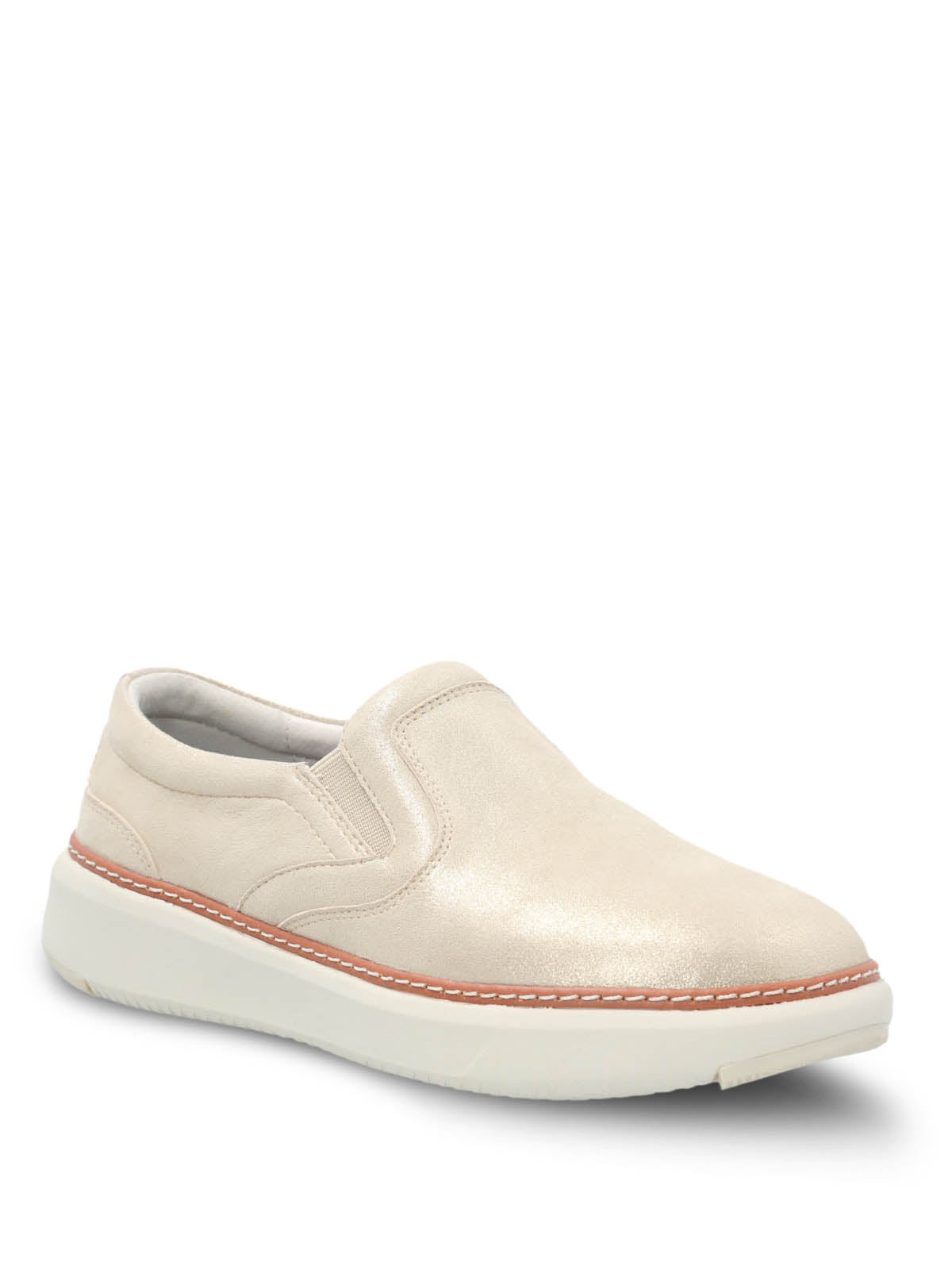 Slip On Mujer Cuero Lite G Metalizado Hush Puppies