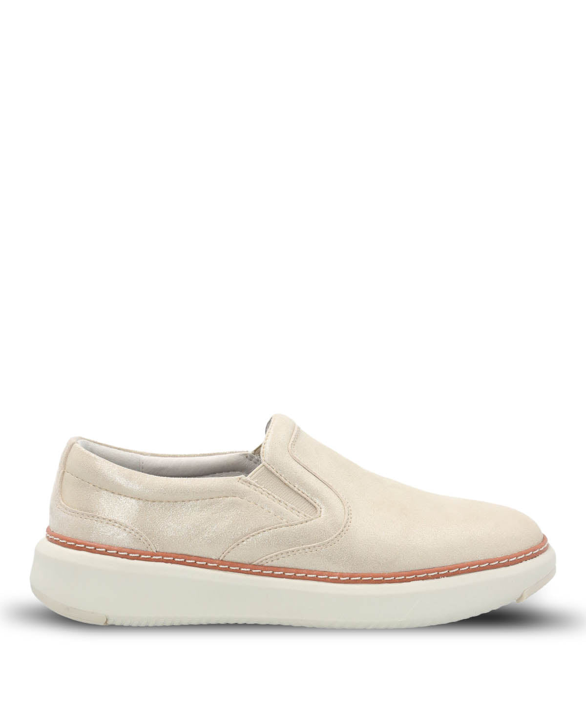 Slip On Mujer Cuero Lite G Metalizado Hush Puppies
