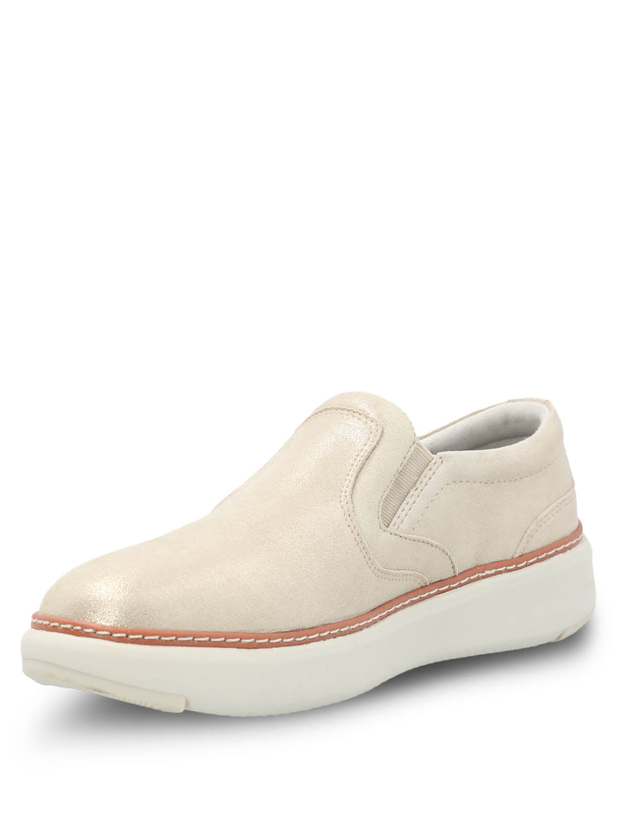 Slip On Mujer Cuero Lite G Metalizado Hush Puppies