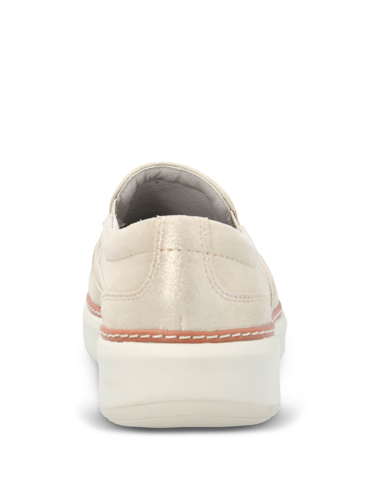 Slip On Mujer Cuero Lite G Metalizado Hush Puppies
