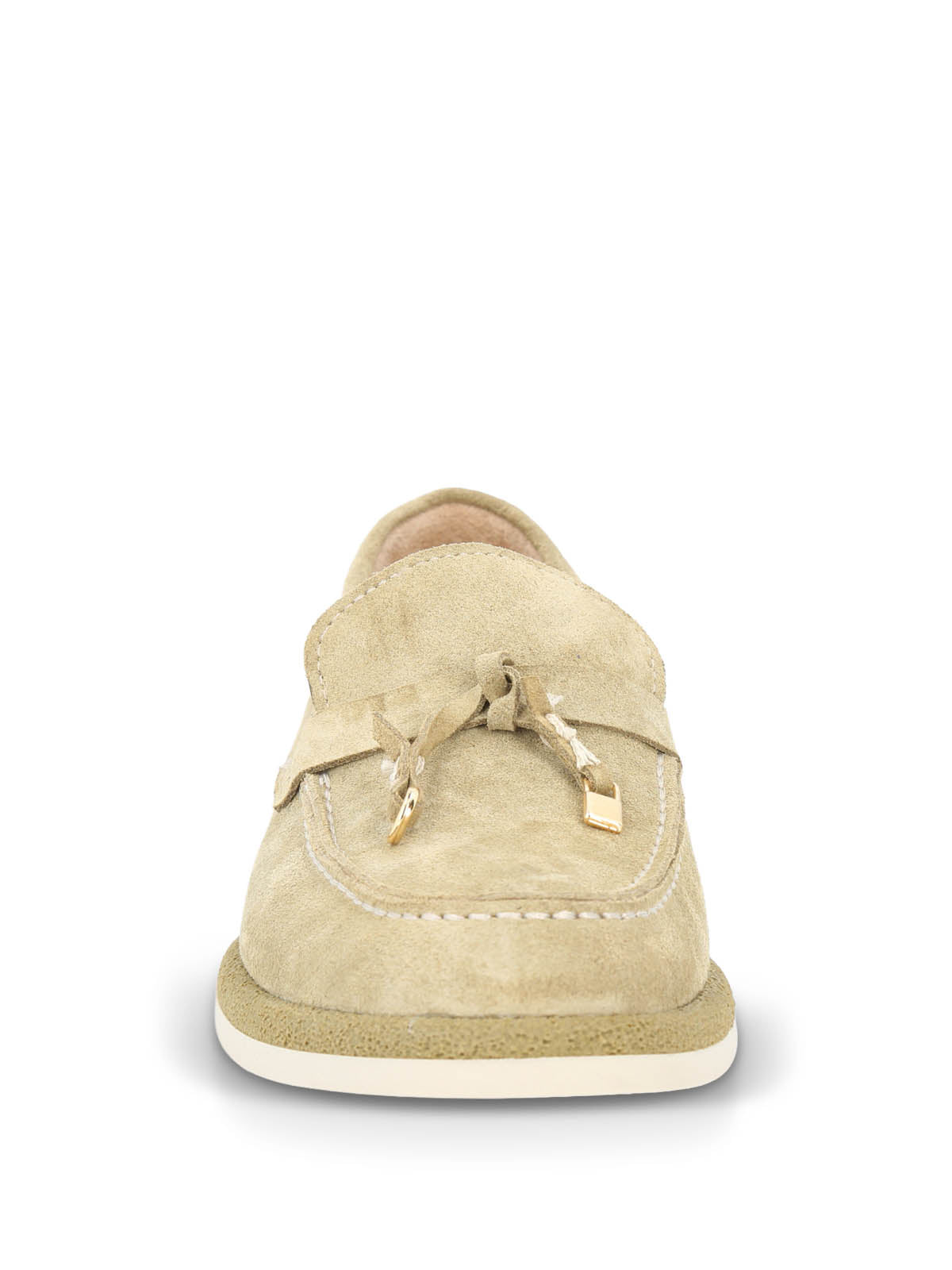 Mocasin Mujer  Cuero Margott Verde