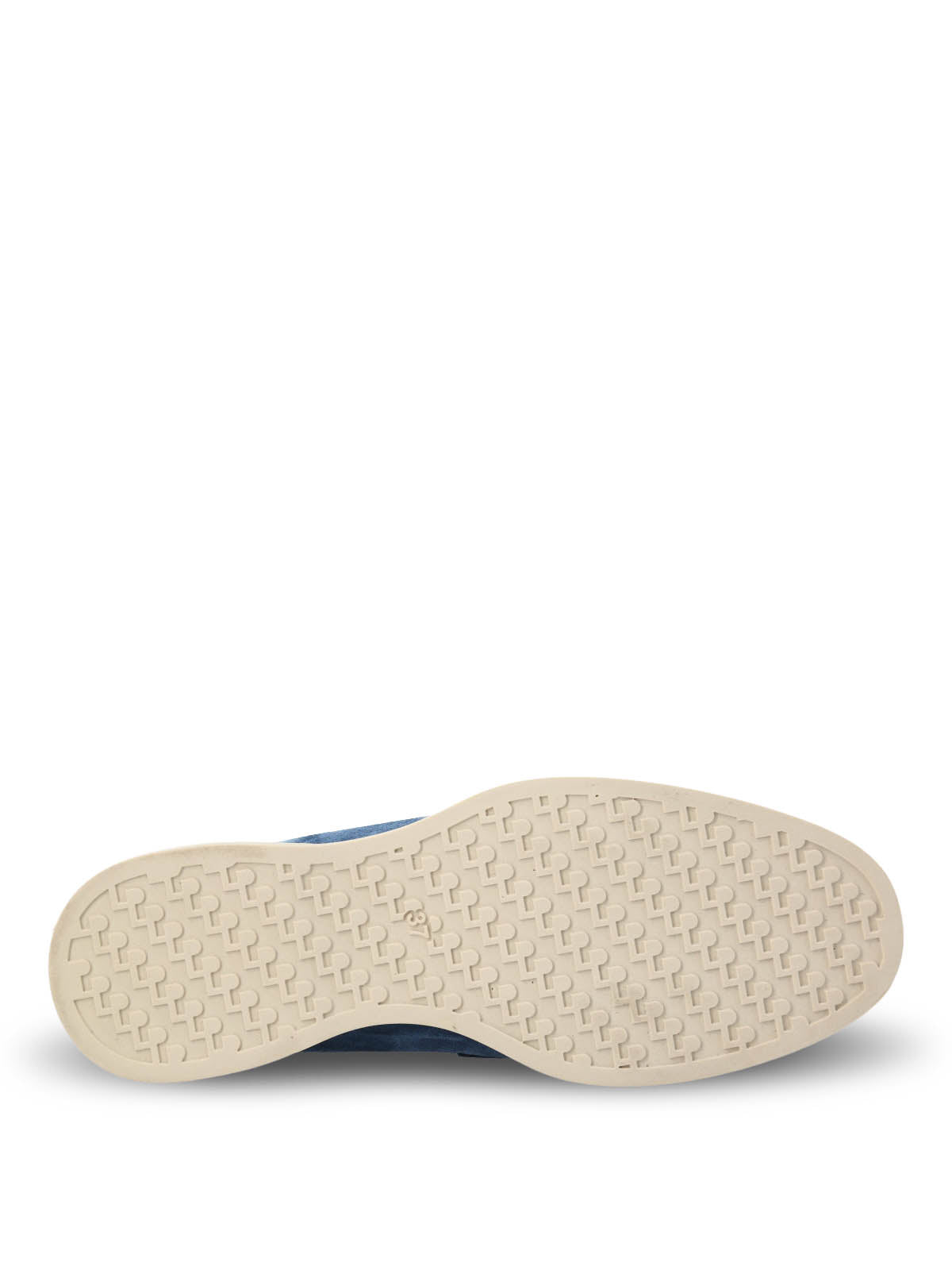 Mocasin Mujer Cuero Margott Azul