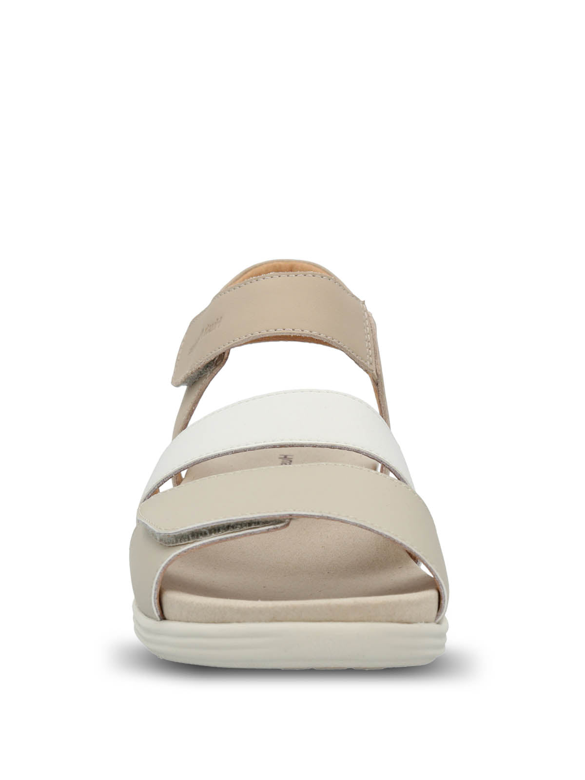 Sandaliacuero Lorry Mujer Multi Strap Beige Hush Puppies