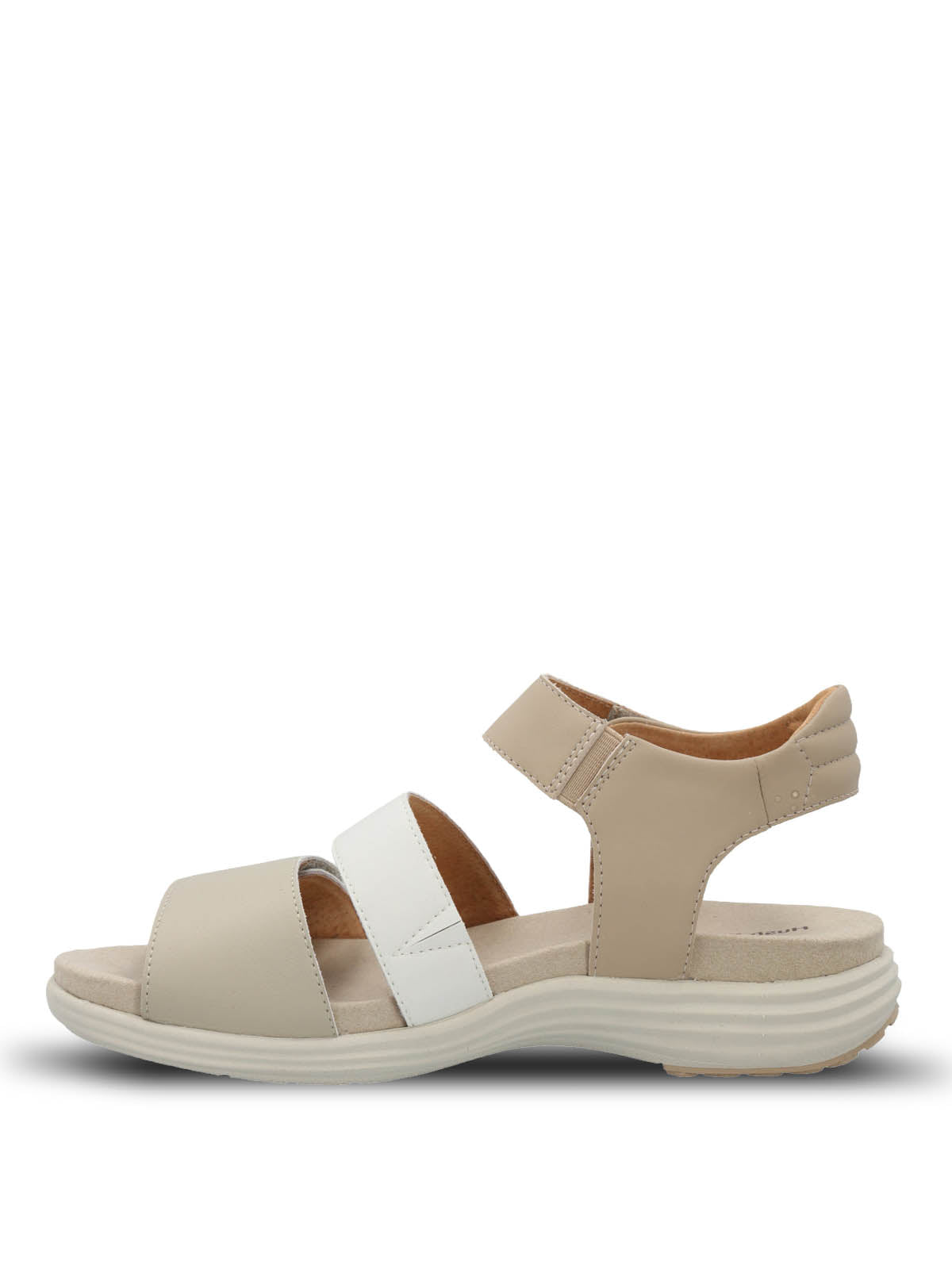 Sandaliacuero Lorry Mujer Multi Strap Beige Hush Puppies