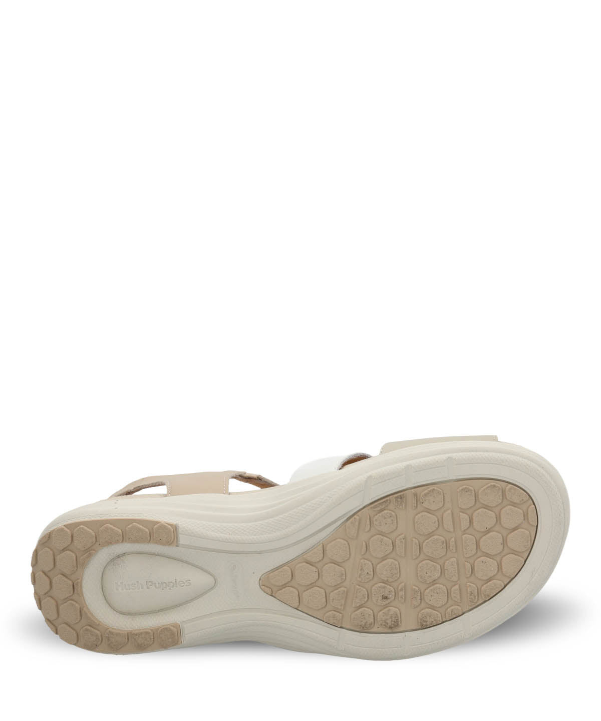 Sandaliacuero Lorry Mujer Multi Strap Beige Hush Puppies