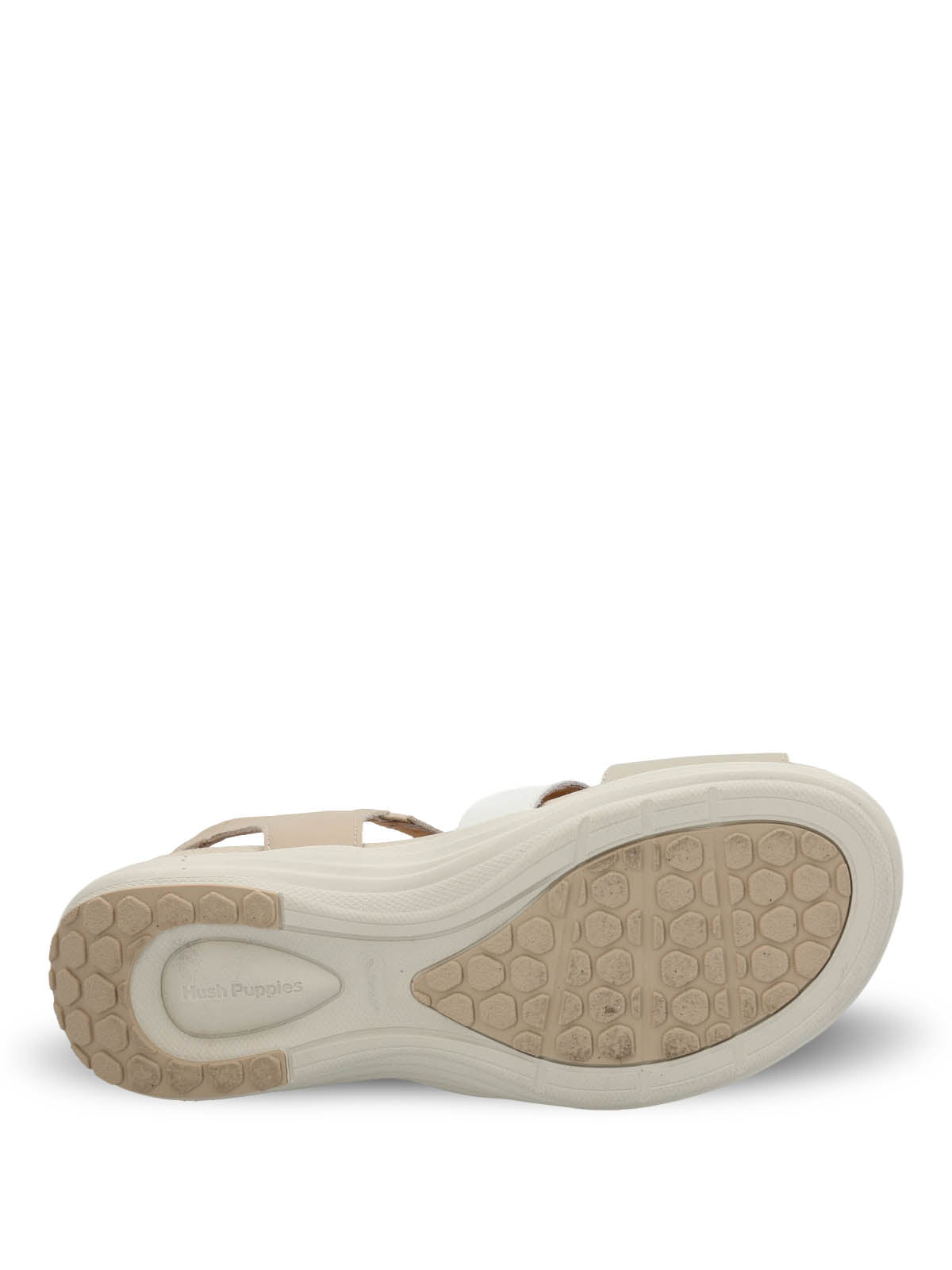 Sandaliacuero Lorry Mujer Multi Strap Beige Hush Puppies