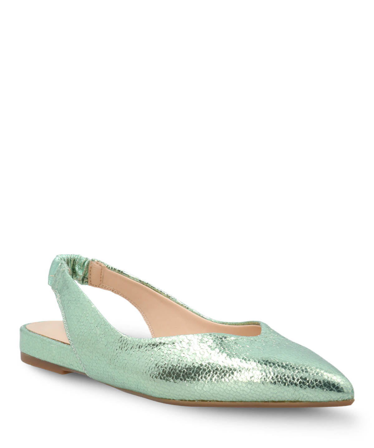 Ballerina Vestir Mujer Cuero Carmin Verde Hush Puppies