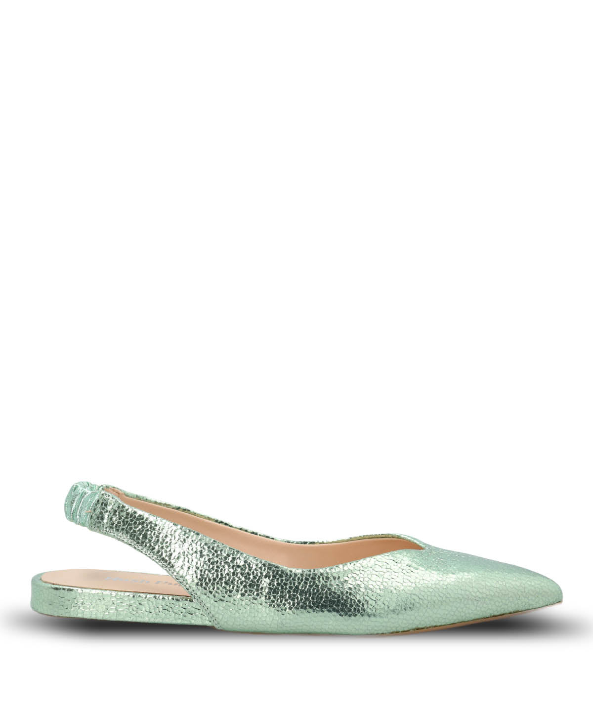 Ballerina Vestir Mujer Cuero Carmin Verde Hush Puppies