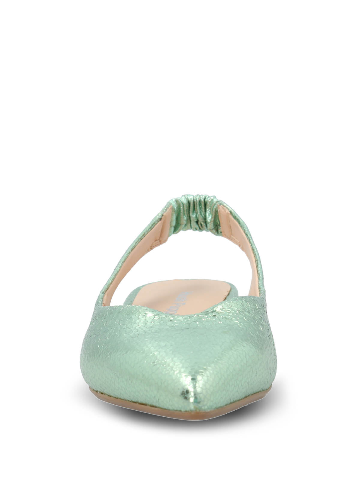 Ballerina Vestir Mujer Cuero Carmin Verde Hush Puppies