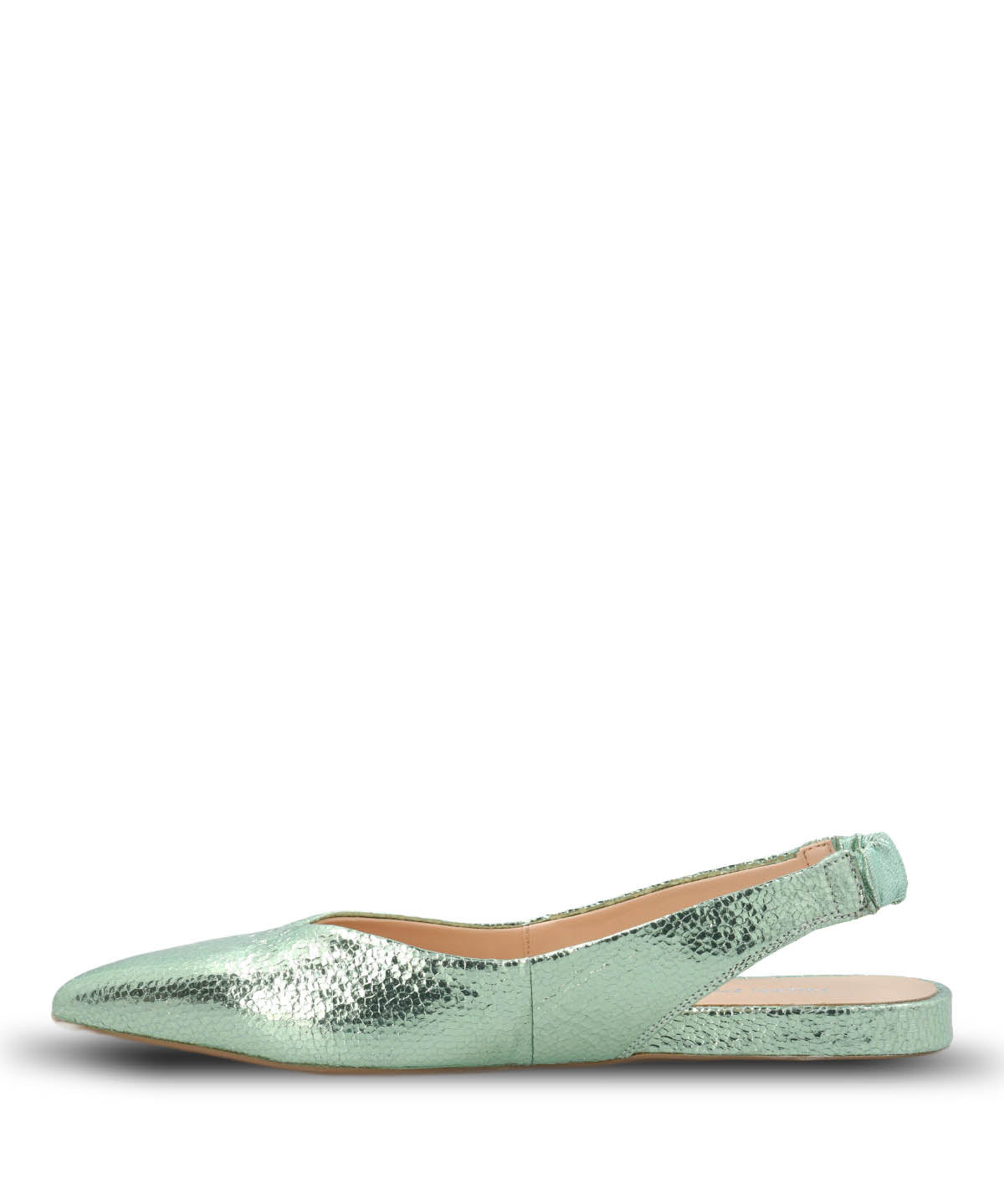 Ballerina Vestir Mujer Cuero Carmin Verde Hush Puppies