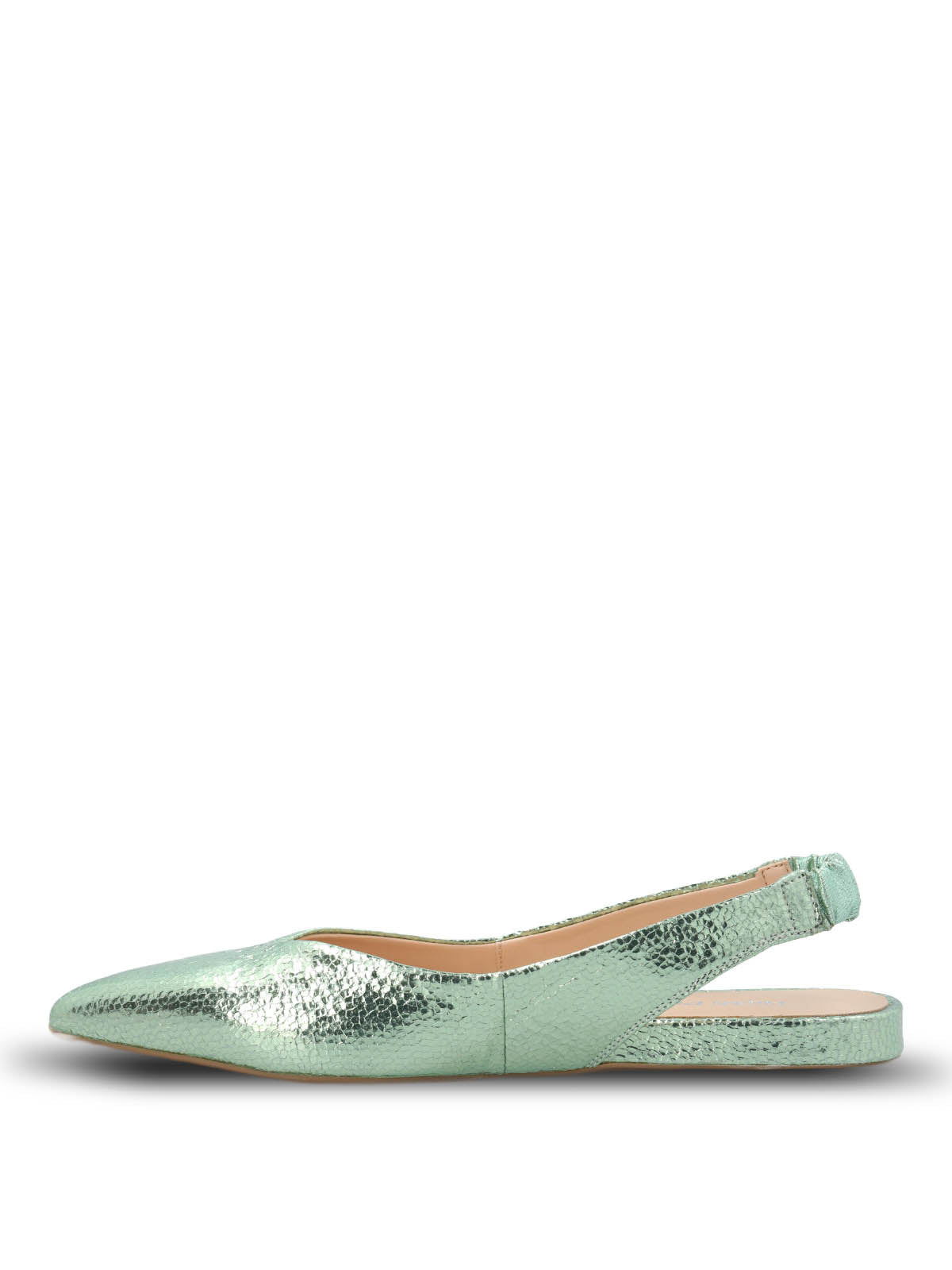 Ballerina Vestir Mujer Cuero Carmin Verde Hush Puppies