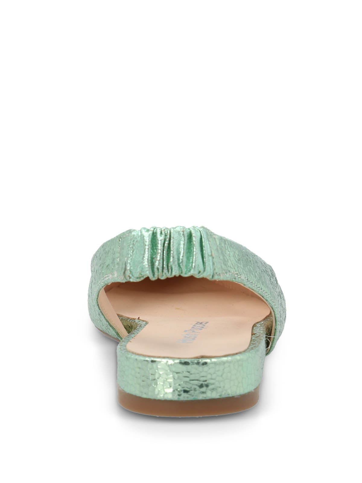 Ballerina Vestir Mujer Cuero Carmin Verde Hush Puppies