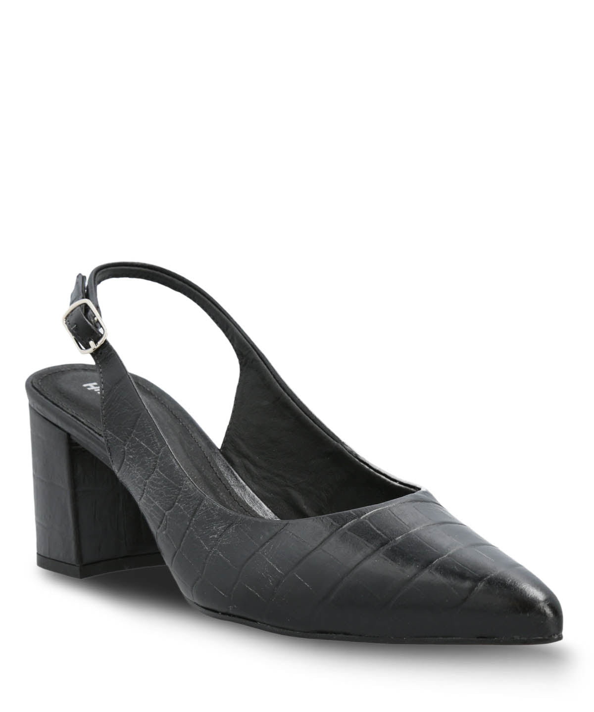 Zapato Vestir Mujer Cuero Debbia Negro Hush Puppies