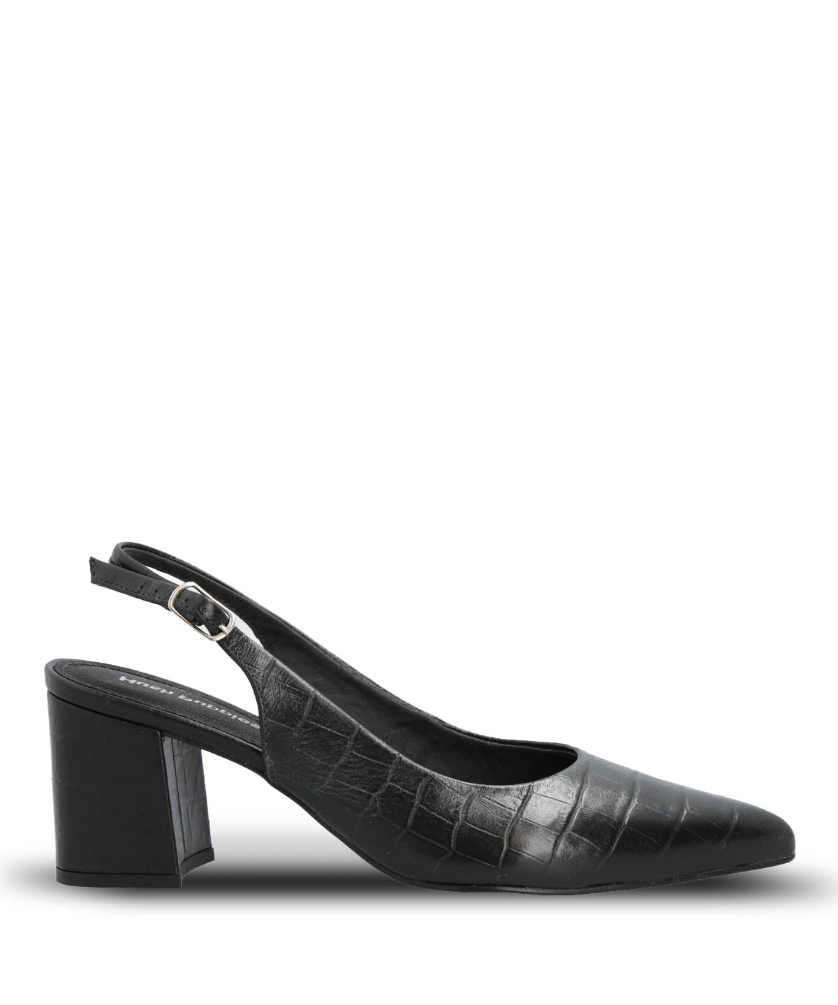 Zapato Vestir Mujer Cuero Debbia Negro Hush Puppies