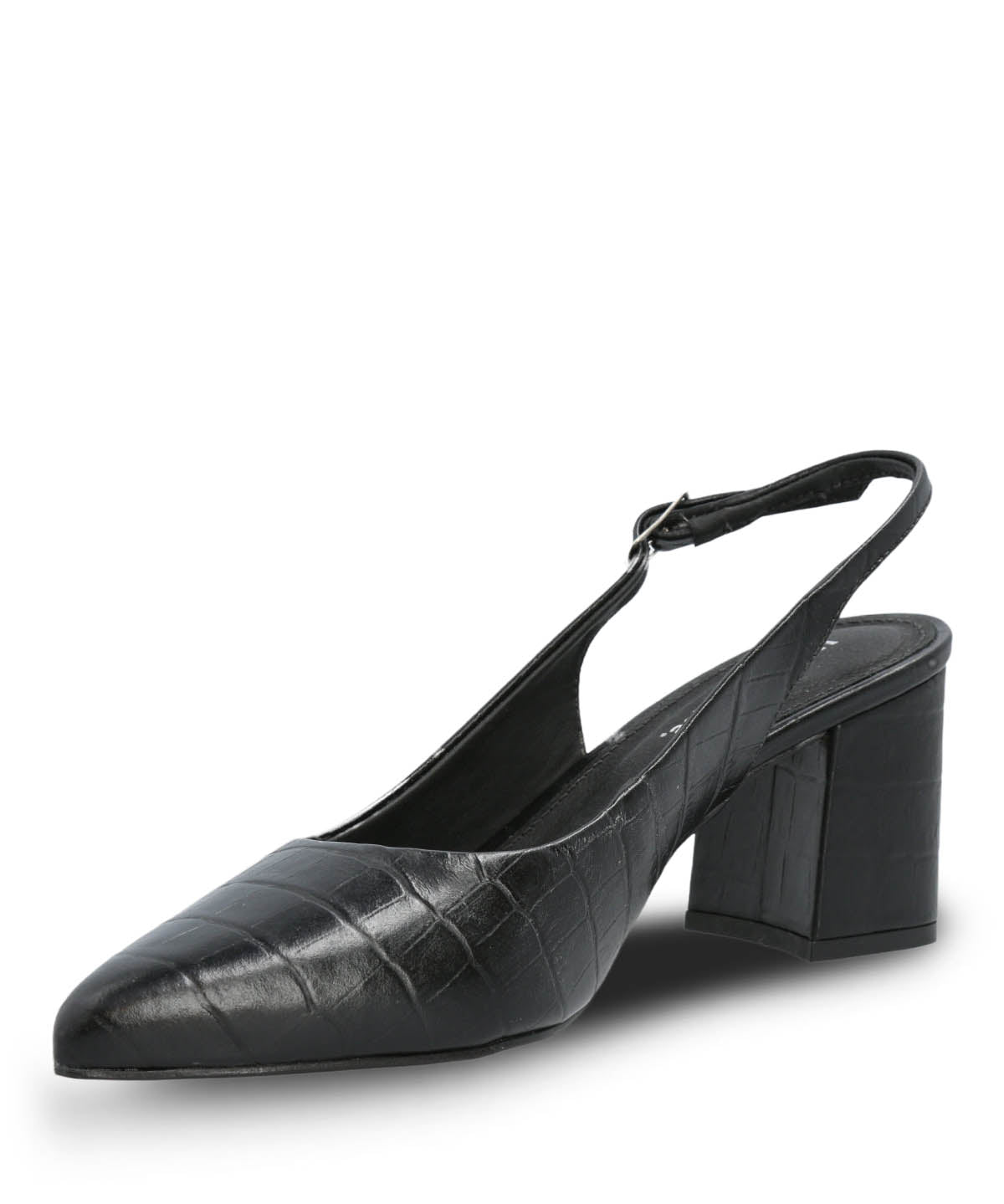 Zapato Vestir Mujer Cuero Debbia Negro Hush Puppies