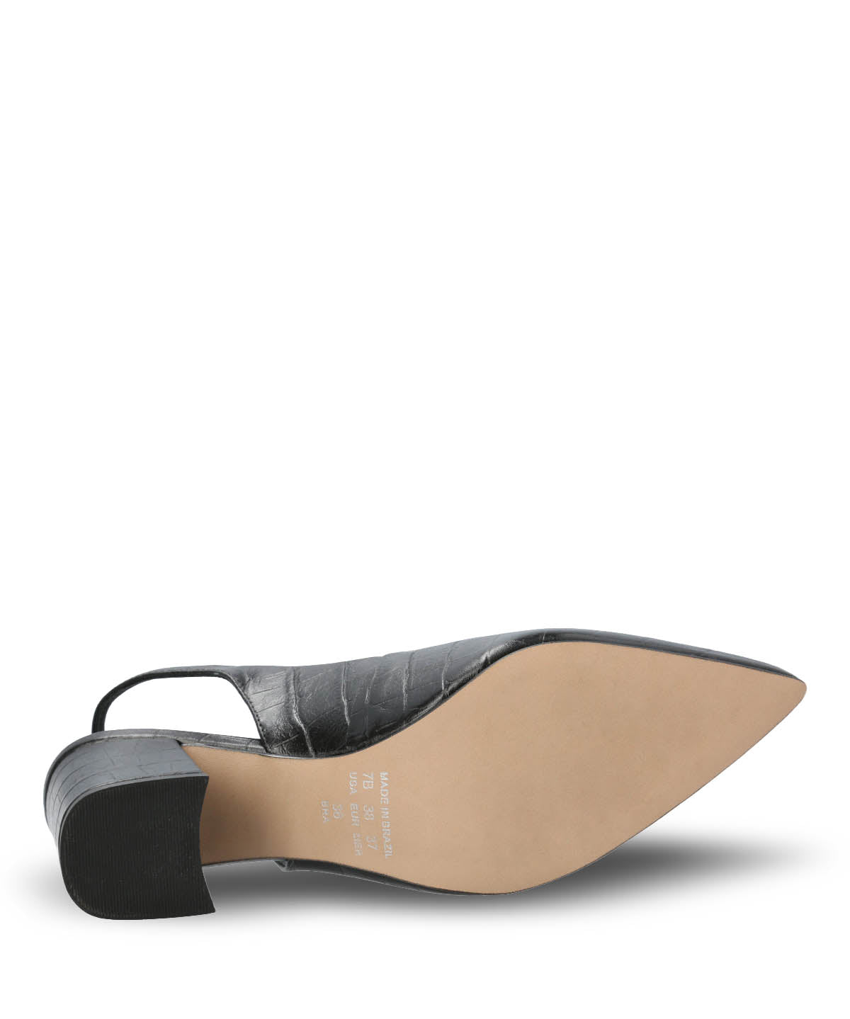 Zapato Vestir Mujer Cuero Debbia Negro Hush Puppies