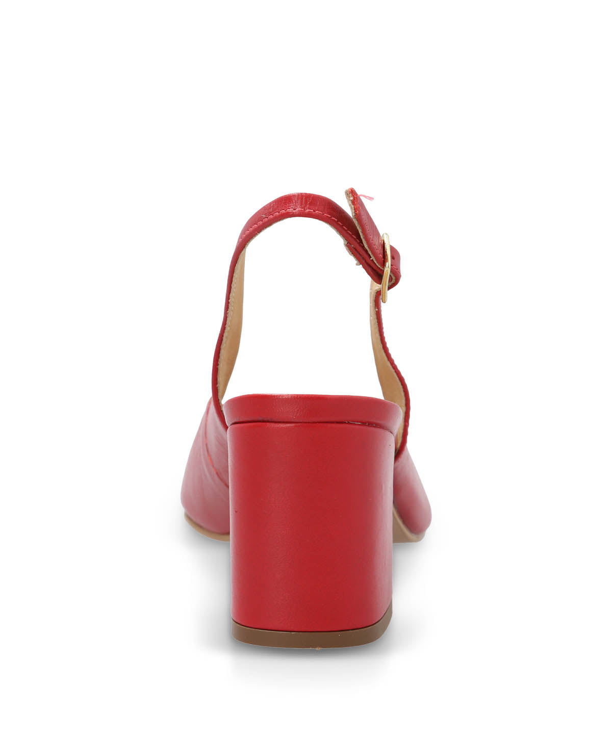 Zapato Vestir Mujer Cuero Debbia Rojo Hush Puppies