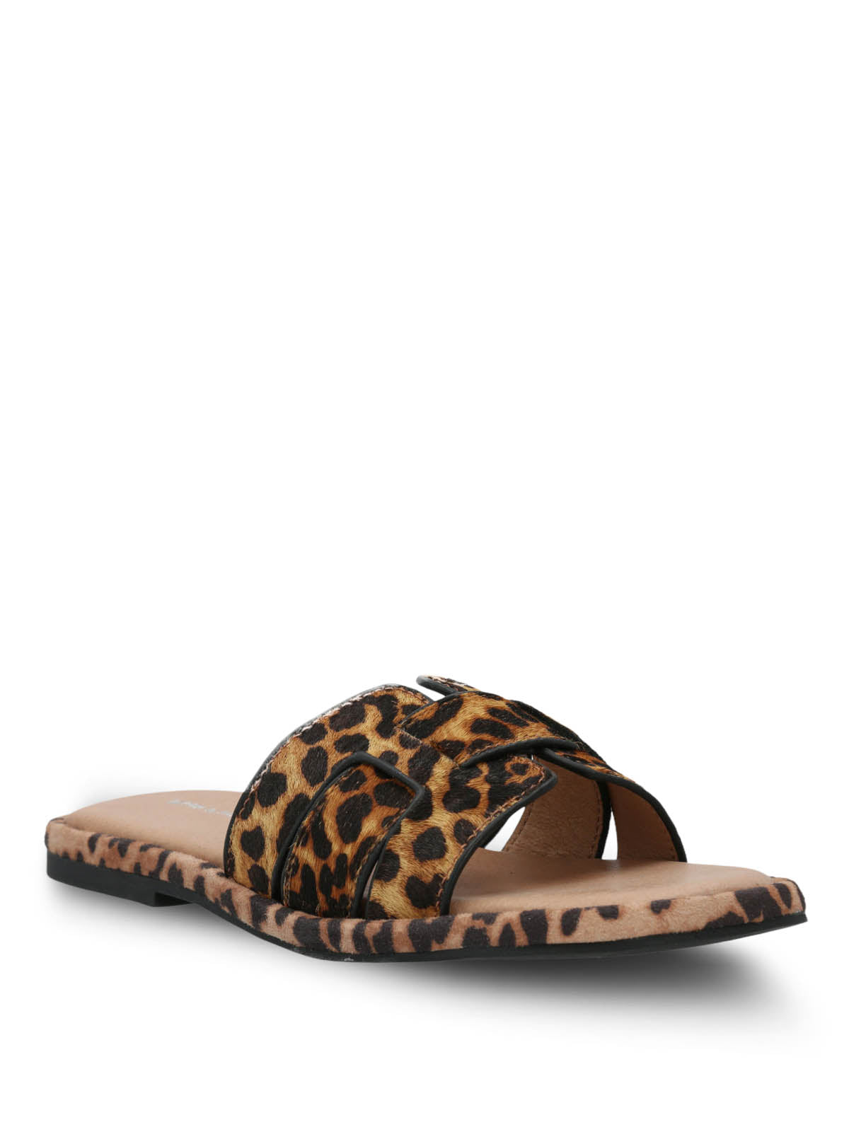 Sandalia Cuero Mujer Antibes Animal Print Hush Puppies | Hush Puppies