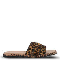 Sandalia Cuero Mujer Antibes Animal Print Hush Puppies | Hush Puppies