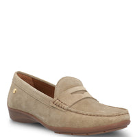 Mocasin Cuero Mujer Natalia Ii Verde Hush Puppies