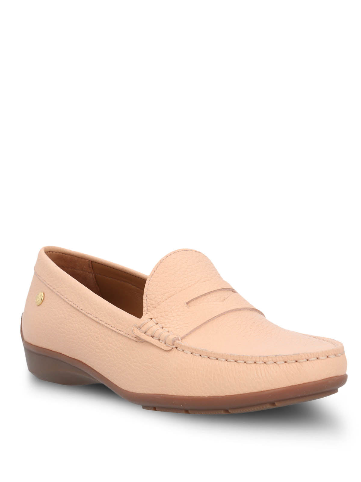 Mocasin Cuero Mujer Natalia Ii Rosado Hush Puppies | Hush Puppies