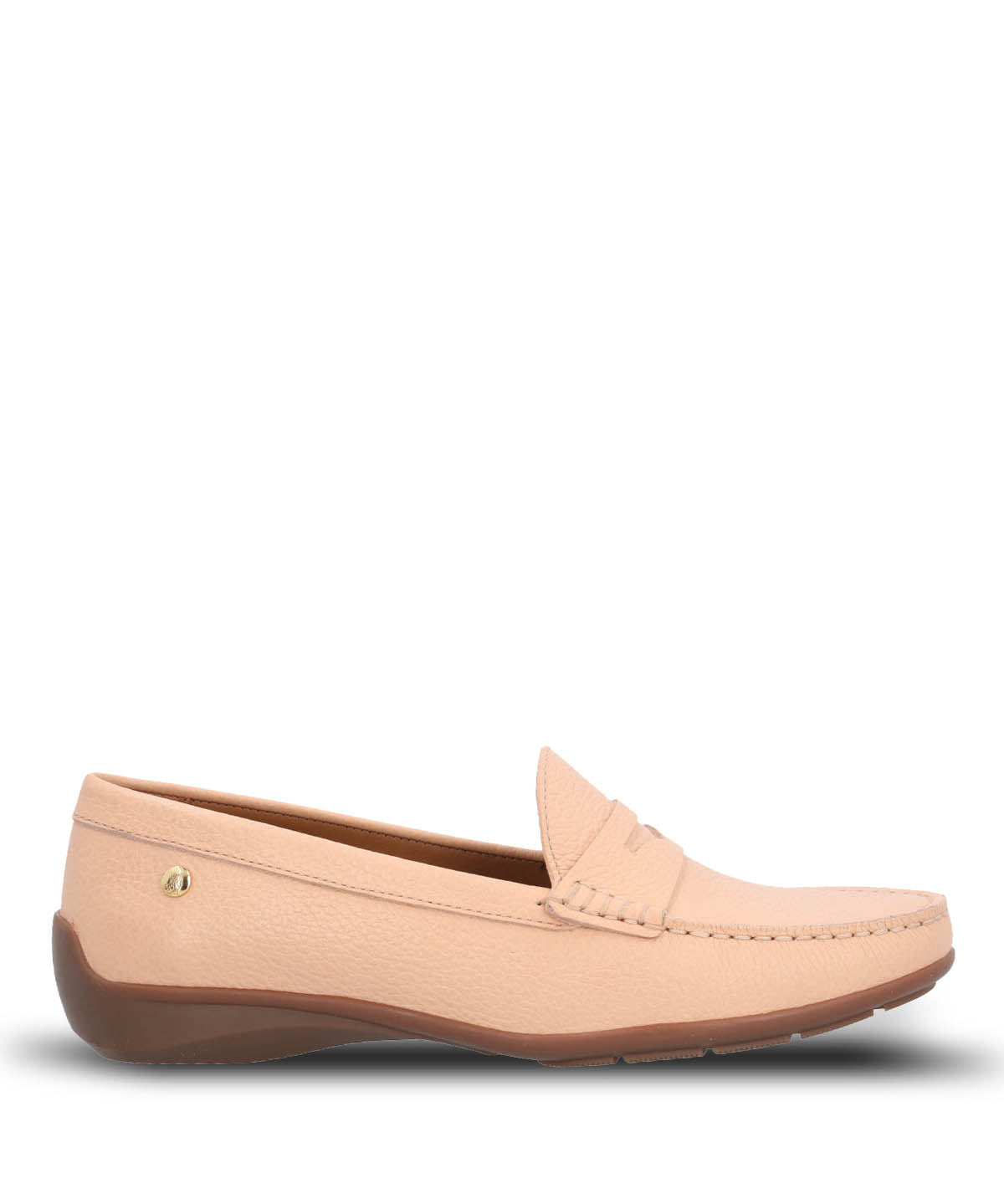 Mocasin Cuero Mujer Natalia Ii Rosado Hush Puppies | Hush Puppies