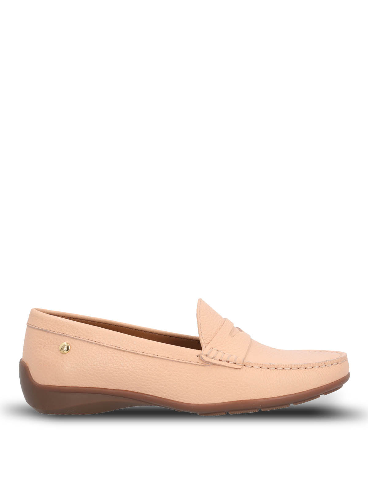 Mocasin Cuero Mujer Natalia Ii Rosado Hush Puppies | Hush Puppies