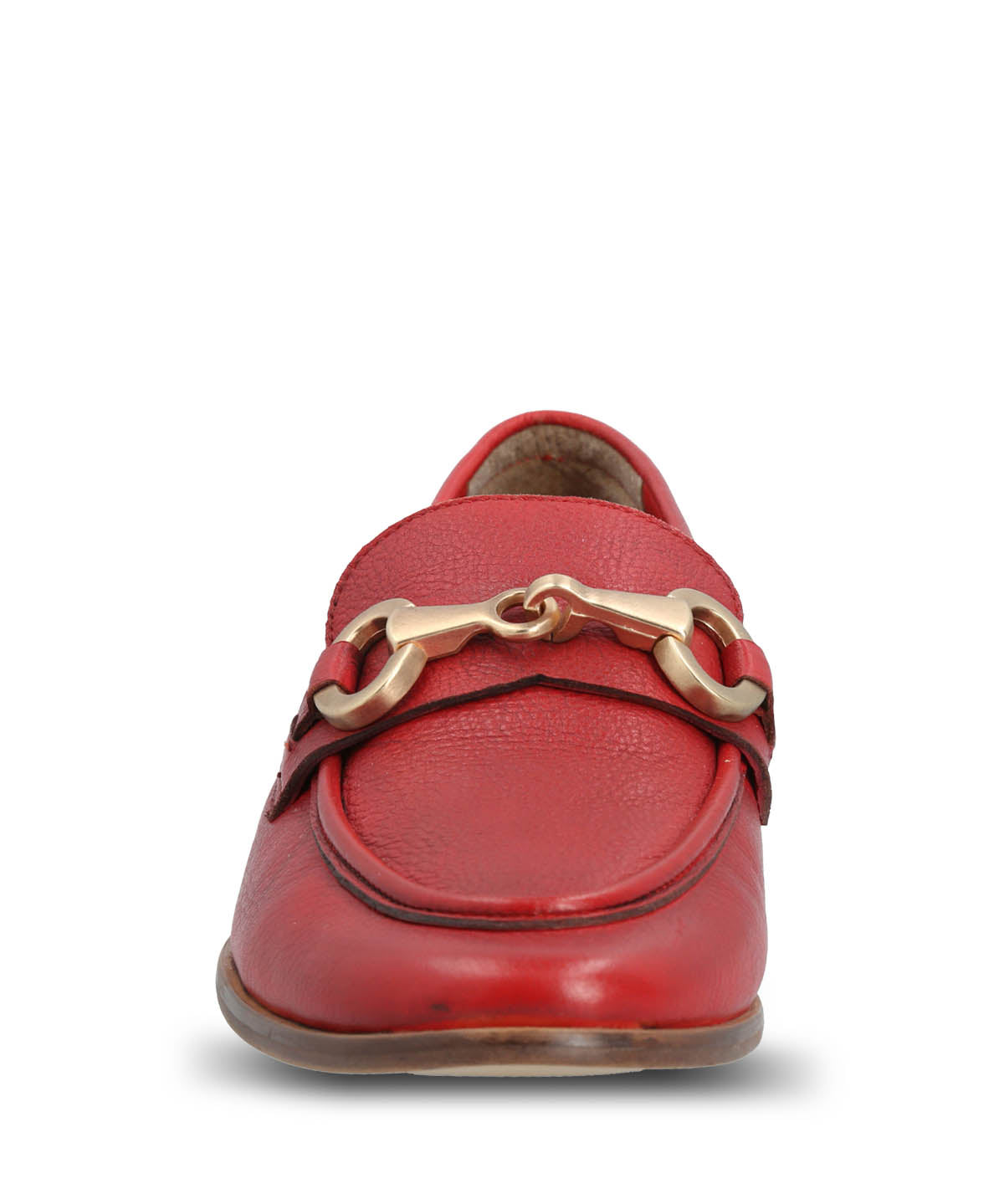 Mocasin Cuero Mujer Poplin Rojo Hush Puppies | Hush Puppies