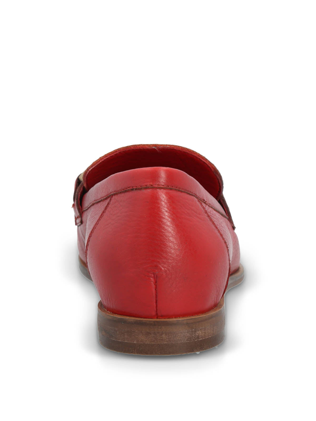 Mocasin Cuero Mujer Poplin Rojo Hush Puppies | Hush Puppies