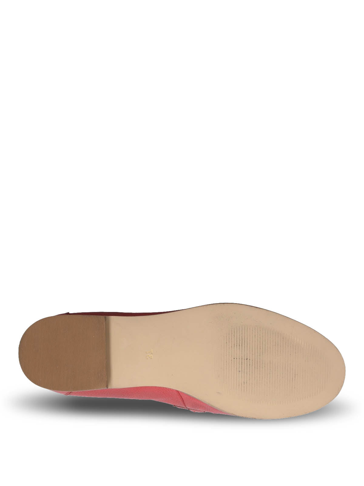 Mocasin Cuero Mujer Poplin Rojo Hush Puppies | Hush Puppies