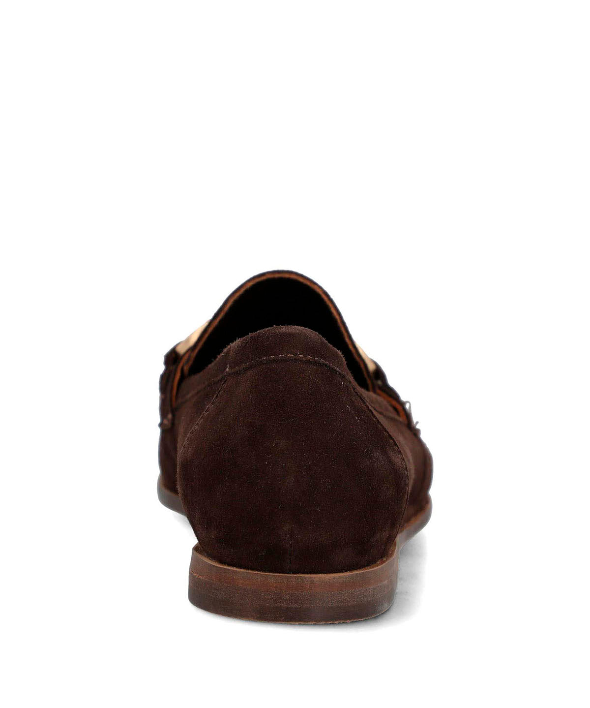 Mocasin Cuero Mujer Poplin Café Hush Puppies