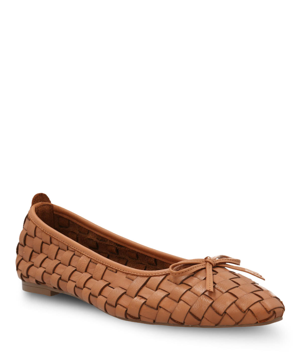 Ballerina Cuero Mujer Gianni Café Hush Puppies