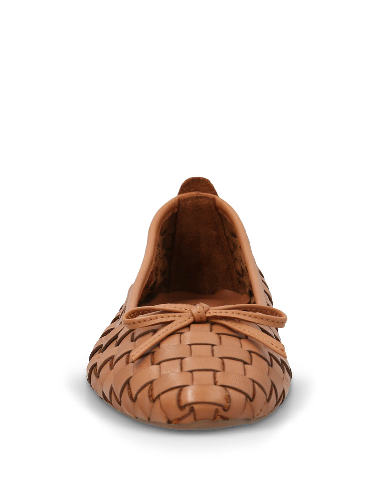 Ballerina Cuero Mujer Gianni Café Hush Puppies