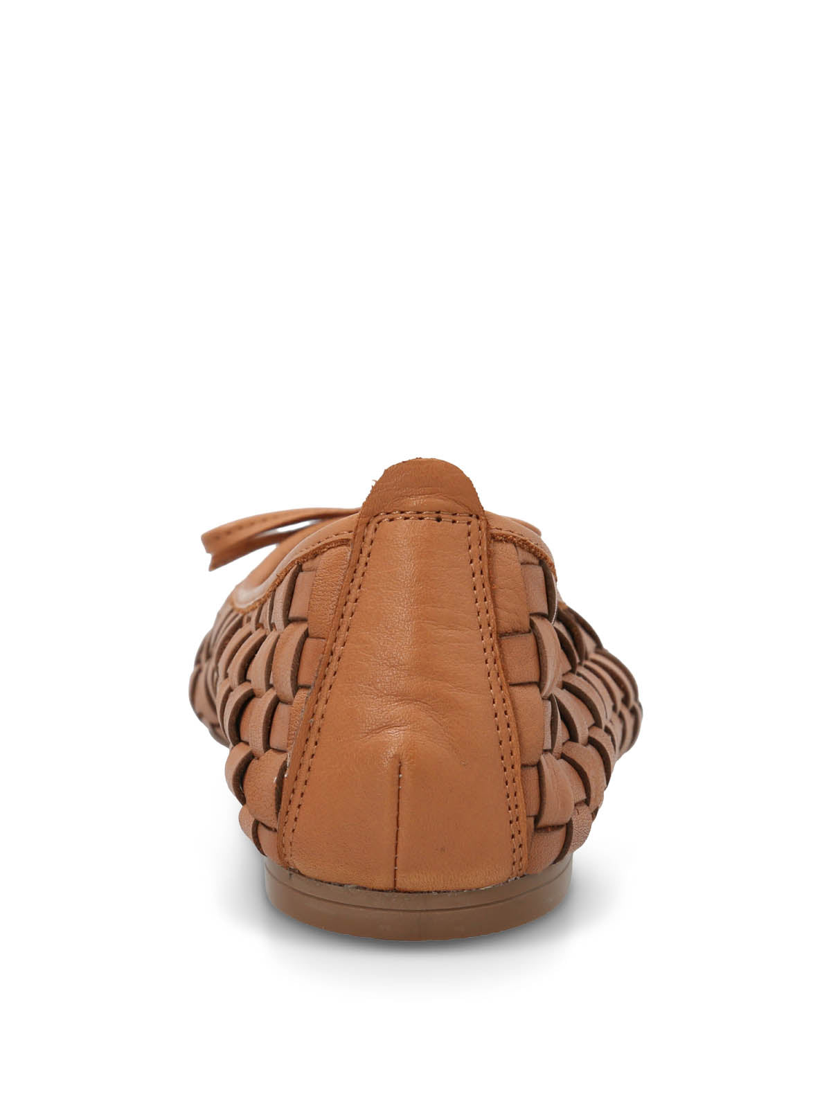 Ballerina Cuero Mujer Gianni Café Hush Puppies