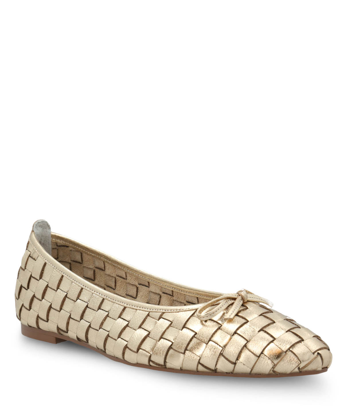 Ballerina Cuero Mujer Gianni Metalizada Hush Puppies