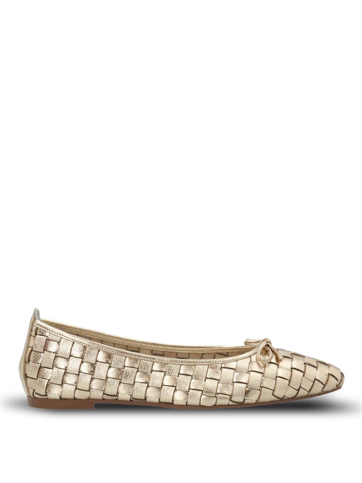 Ballerina Cuero Mujer Gianni Metalizada Hush Puppies