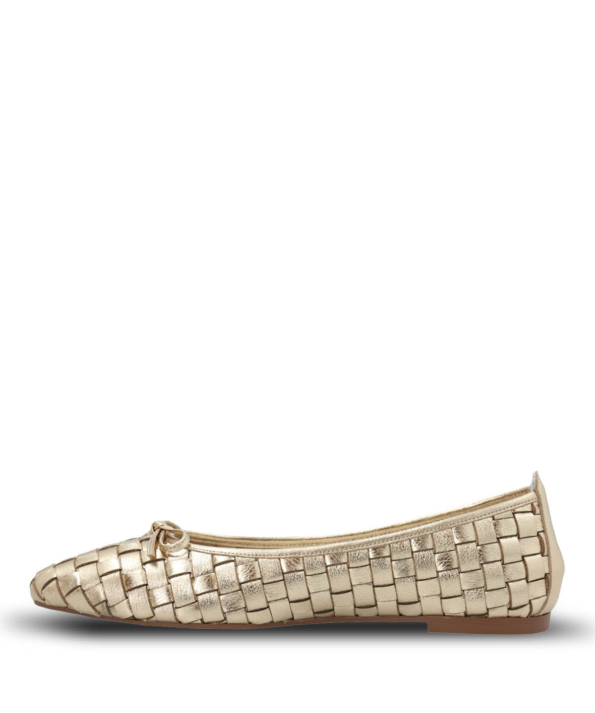 Ballerina Cuero Mujer Gianni Metalizada Hush Puppies
