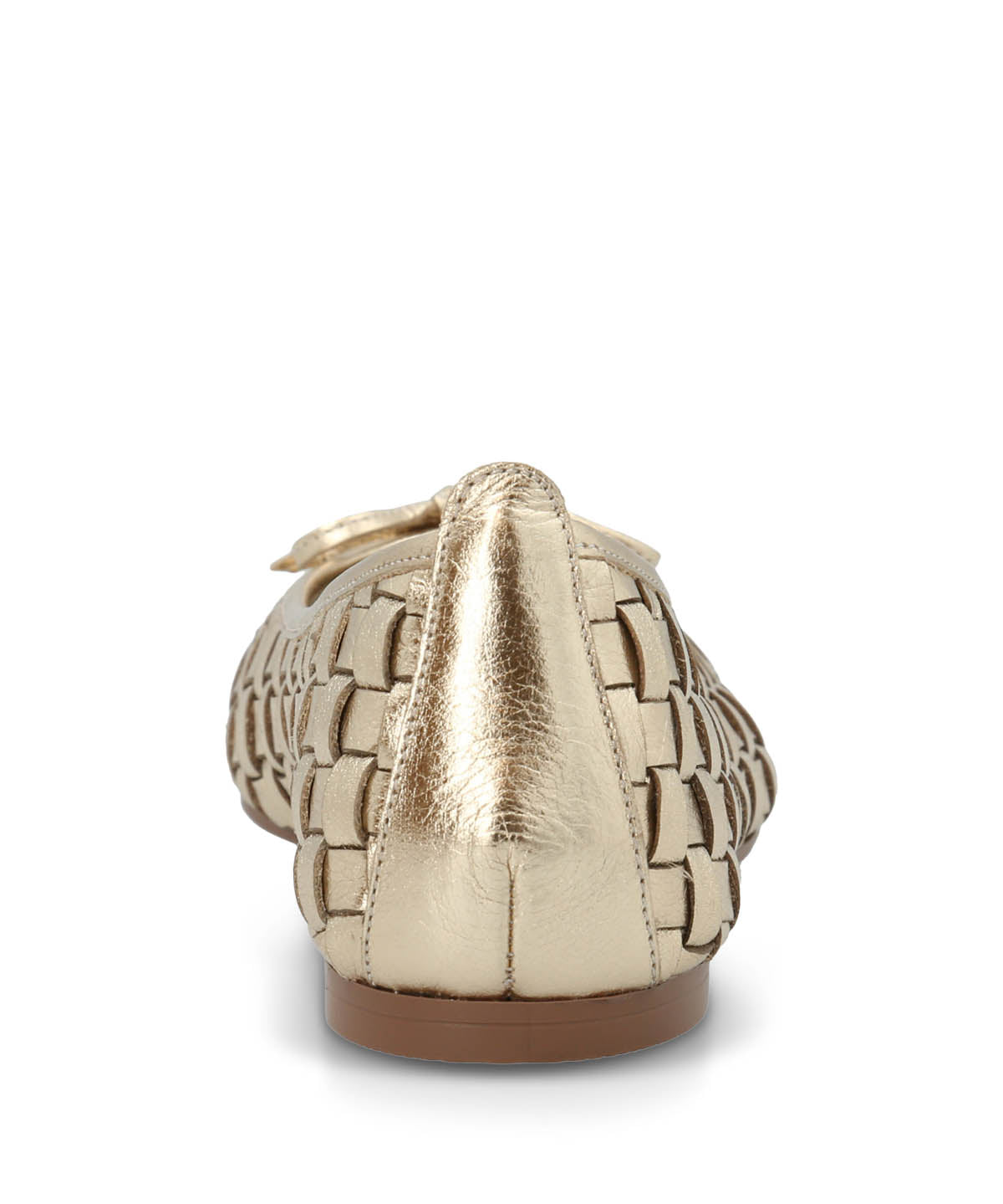 Ballerina Cuero Mujer Gianni Metalizada Hush Puppies