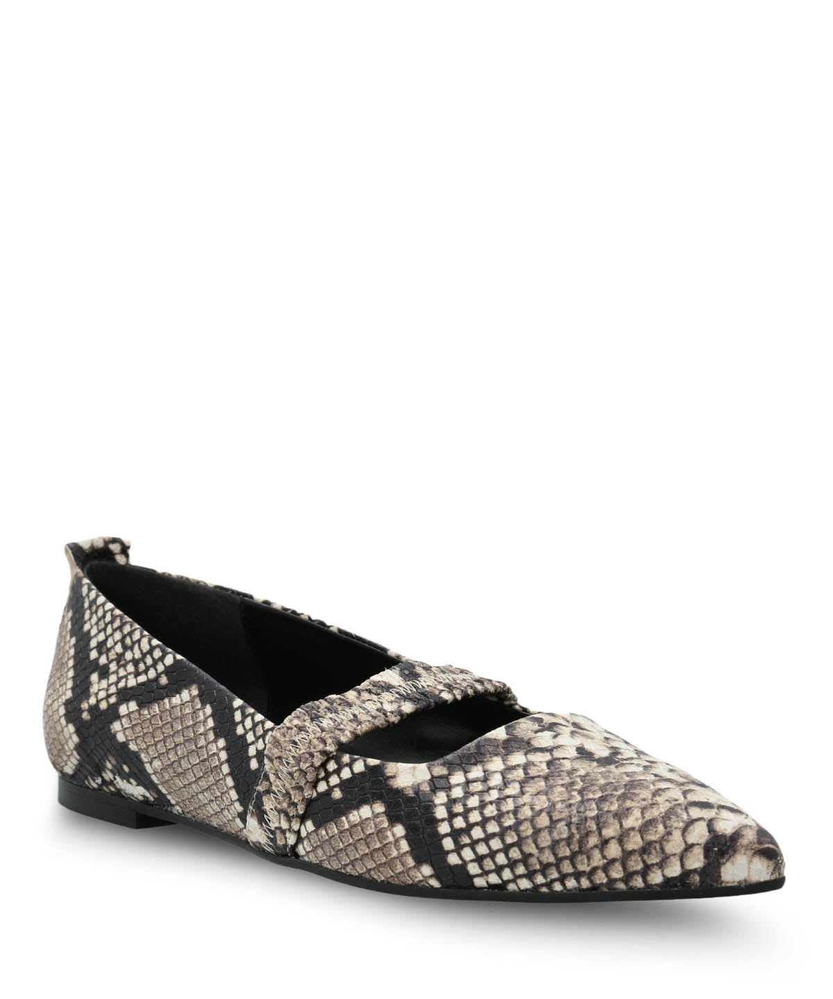 Ballerina Cuero Mujer Zander Reptil Hush Puppies