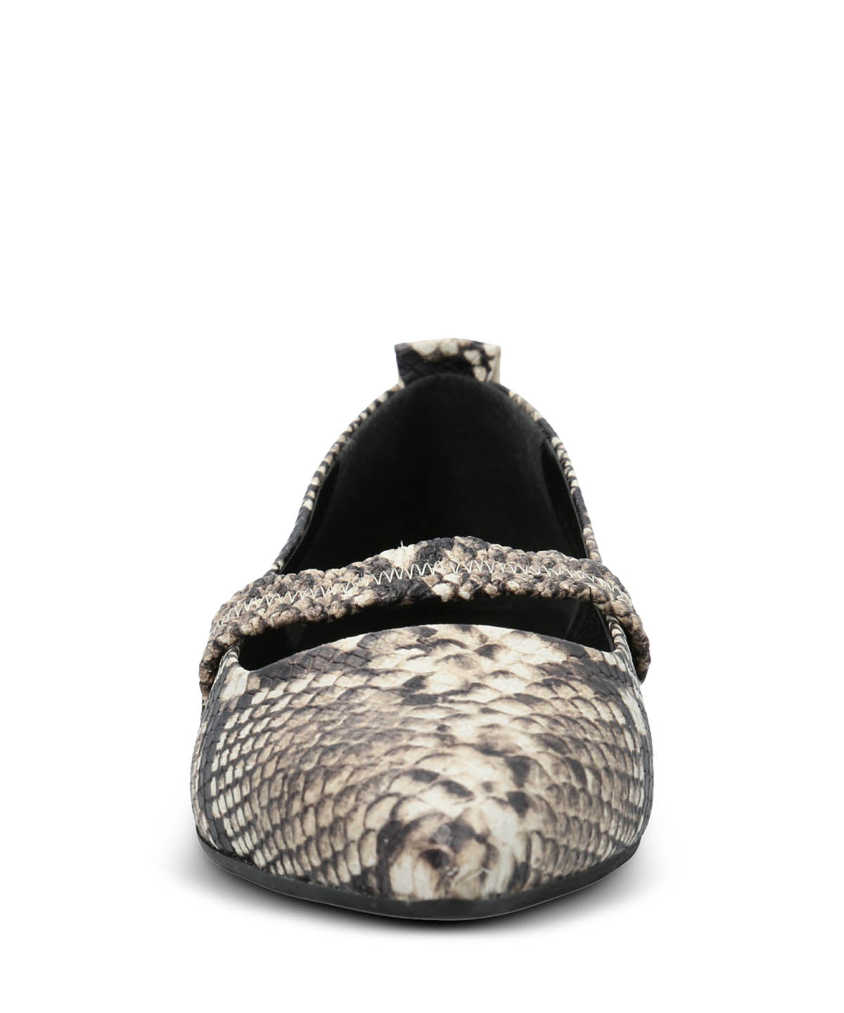 Ballerina Cuero Mujer Zander Reptil Hush Puppies