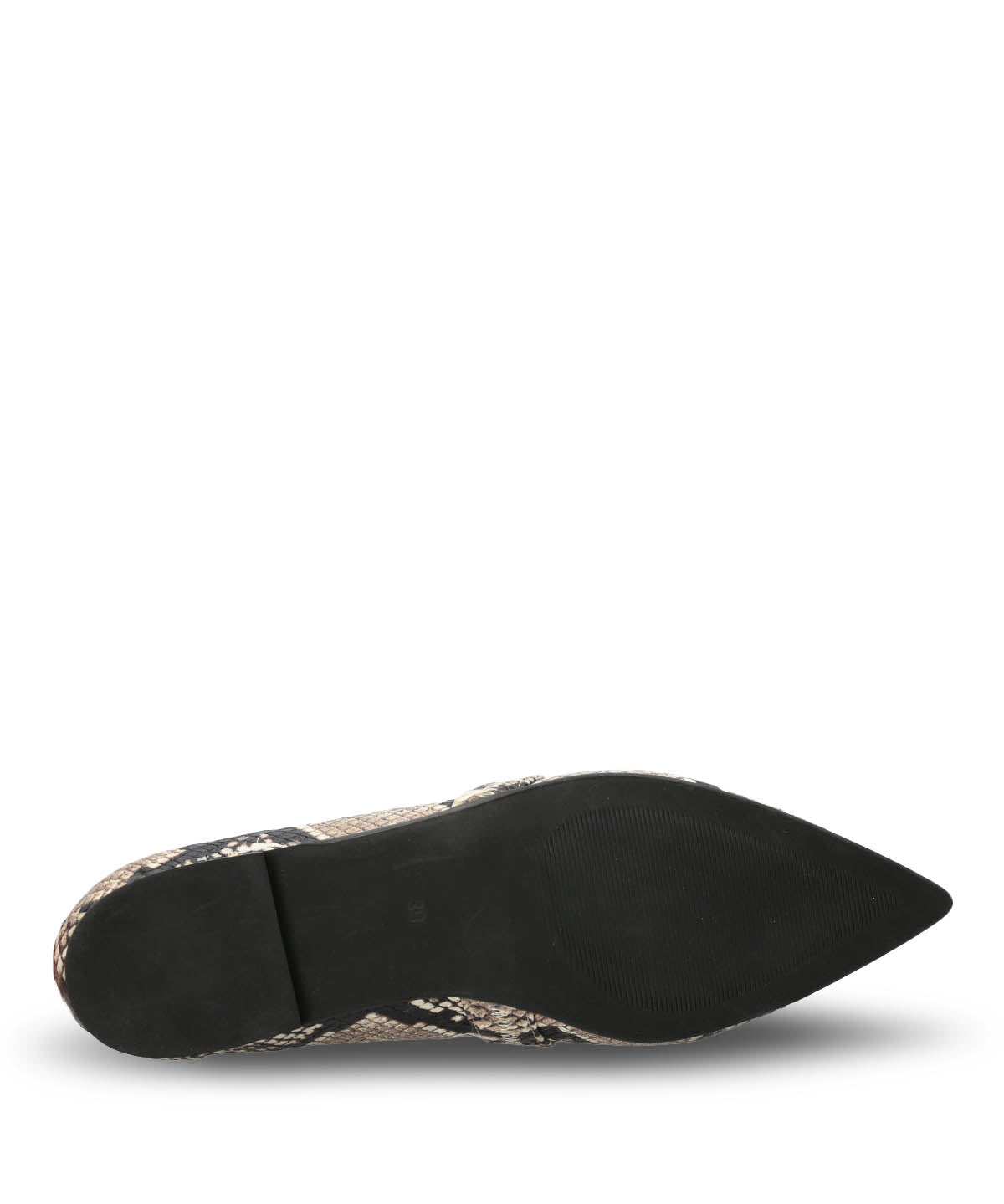 Ballerina Cuero Mujer Zander Reptil Hush Puppies