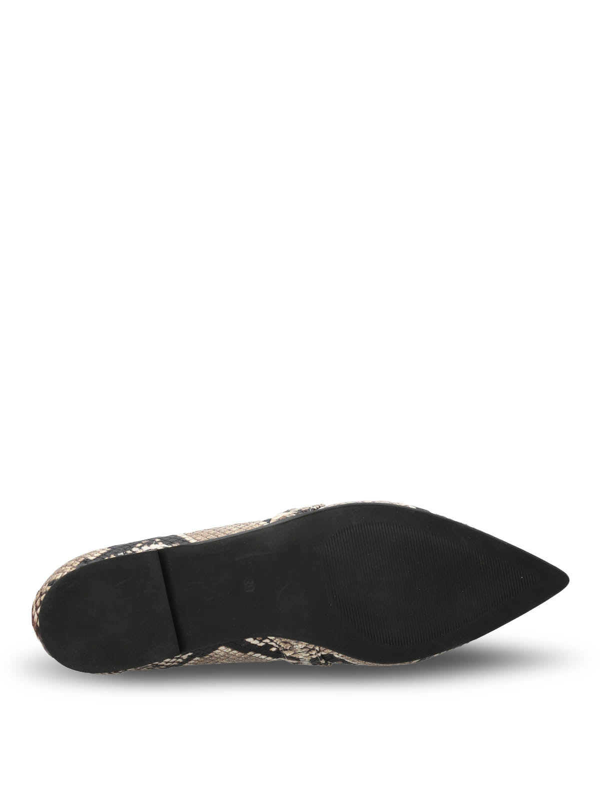 Ballerina Cuero Mujer Zander Reptil Hush Puppies
