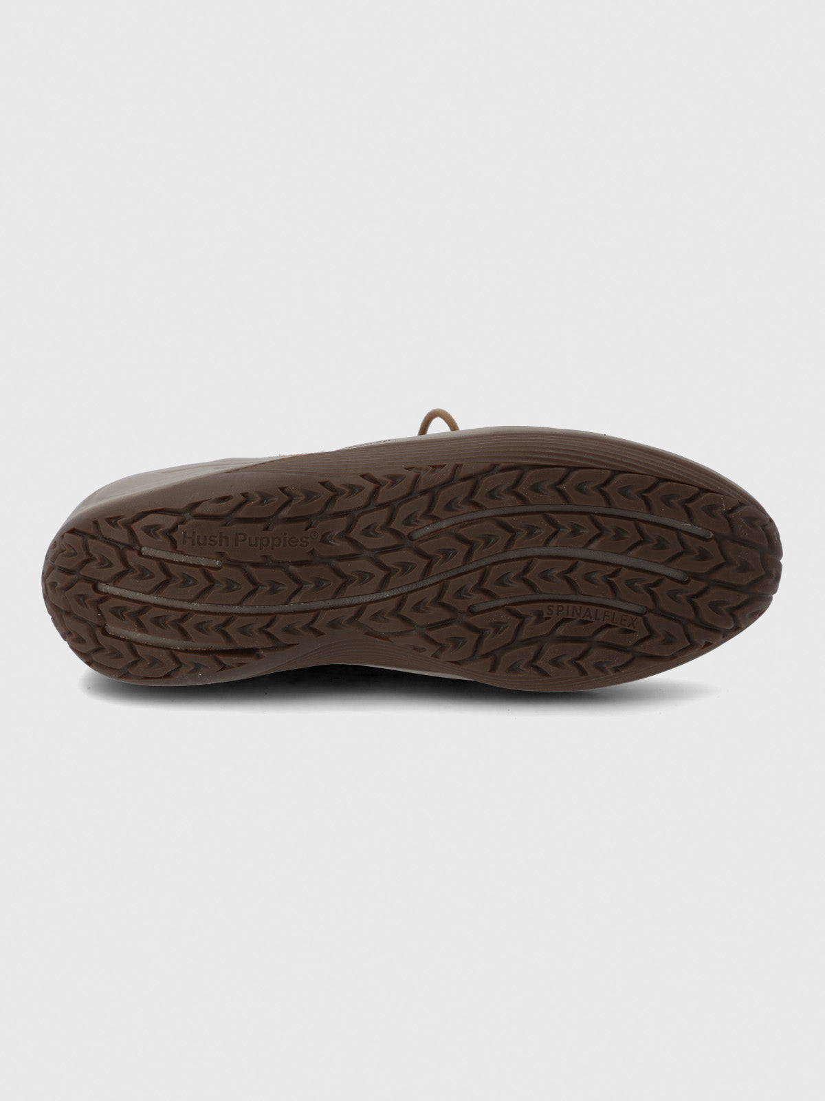 Botin Cuero Mujer Spinal Rug Lace II Café Hush Puppies
