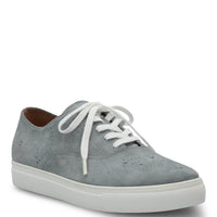 Zapatilla Cuero Mujer Wenx Azul Hush Puppies