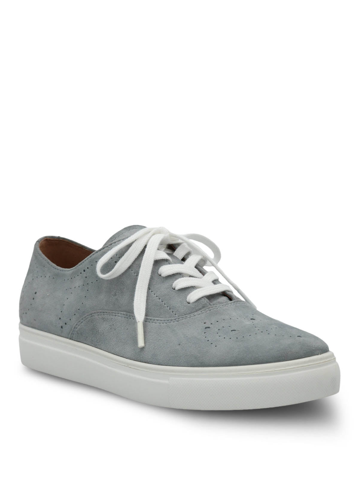 Zapatilla Cuero Mujer Wenx Azul Hush Puppies