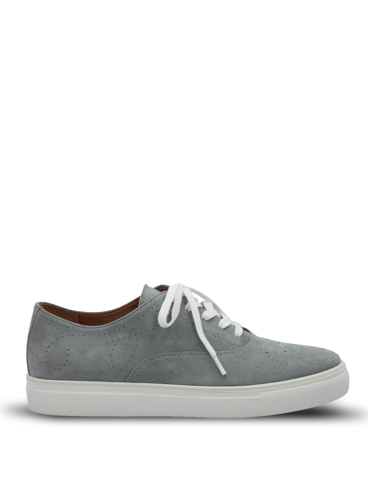 Zapatilla Cuero Mujer Wenx Azul Hush Puppies