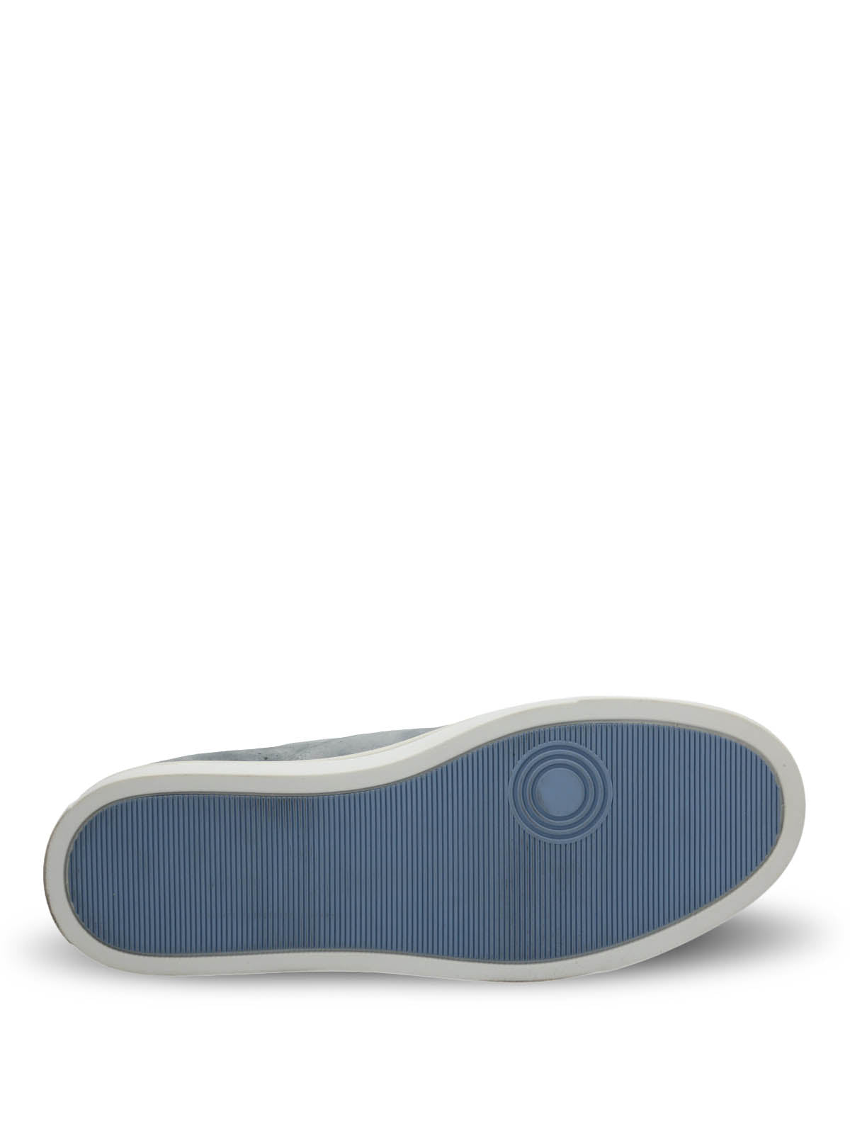 Zapatilla Cuero Mujer Wenx Azul Hush Puppies
